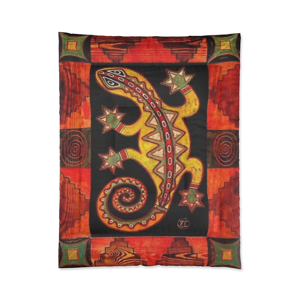 Thumbnail: Comforter Blanket Gecko