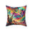 Thumbnail: Faux Suede Square Pillow with Cover. Grateful Dead