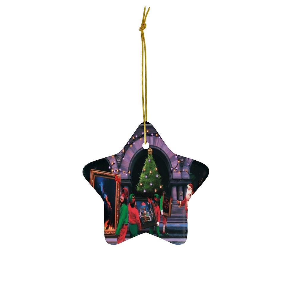 Thumbnail: Ceramic Christmas Ornaments. Rush Moving Picture