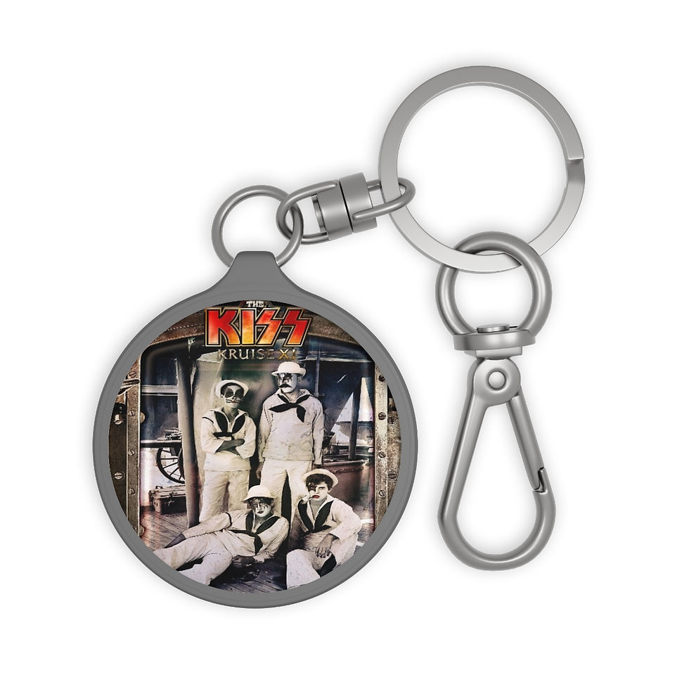 Key Ring Tag. Kiss Kruise