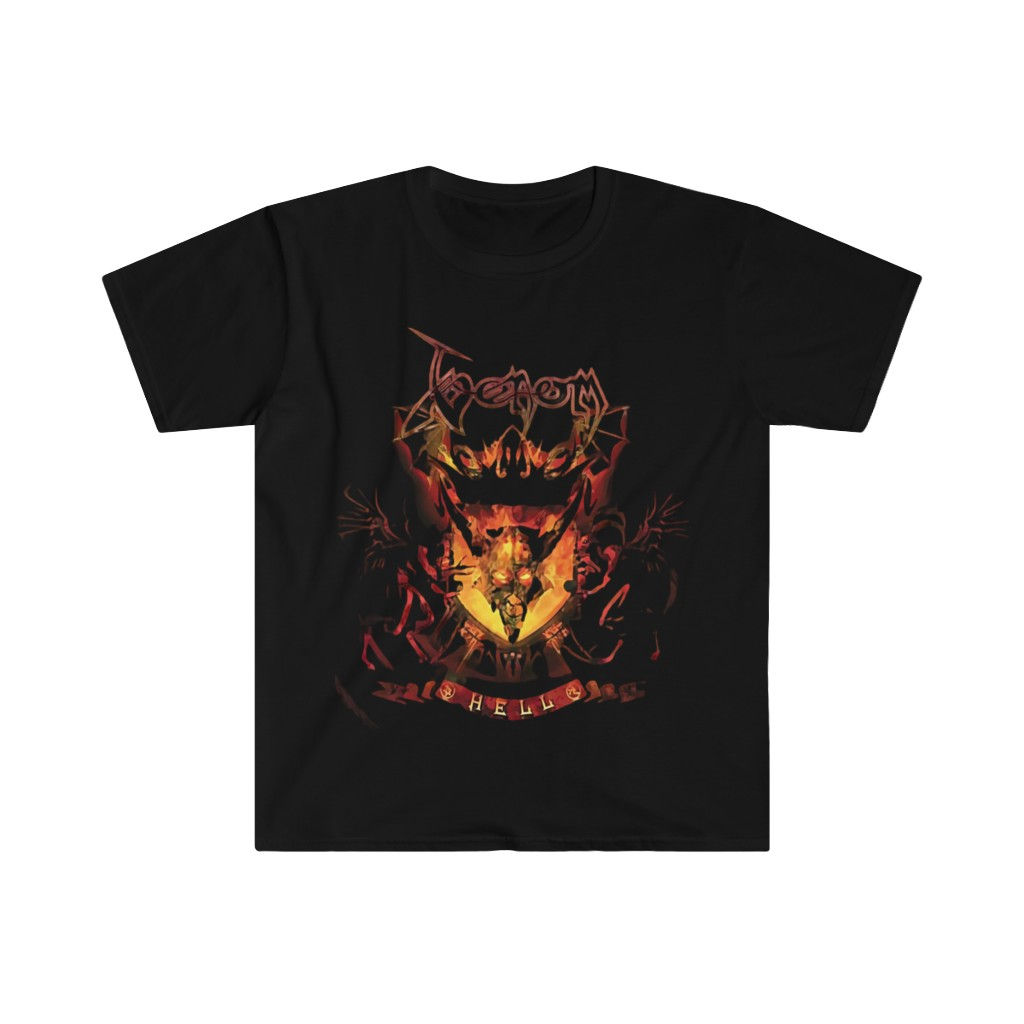 Unisex Soft Cotton T-Shirt. Venom. Hell