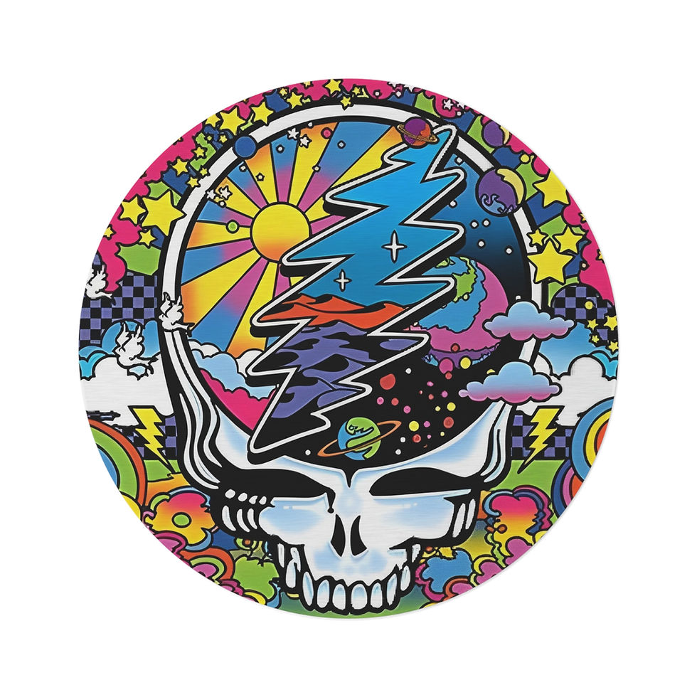 Round Rug. Grateful Dead