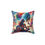 Thumbnail: Faux Suede Square Pillow with Cover. Grateful Dead
