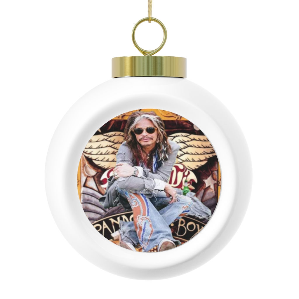 Christmas Ball Ornament. Steven Tyler, Aerosmith