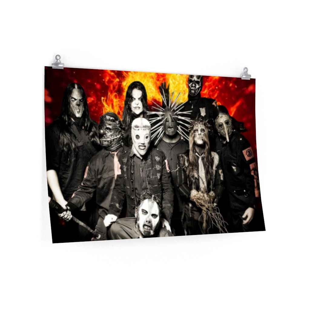 Premium Matte horizontal posters Slipknot