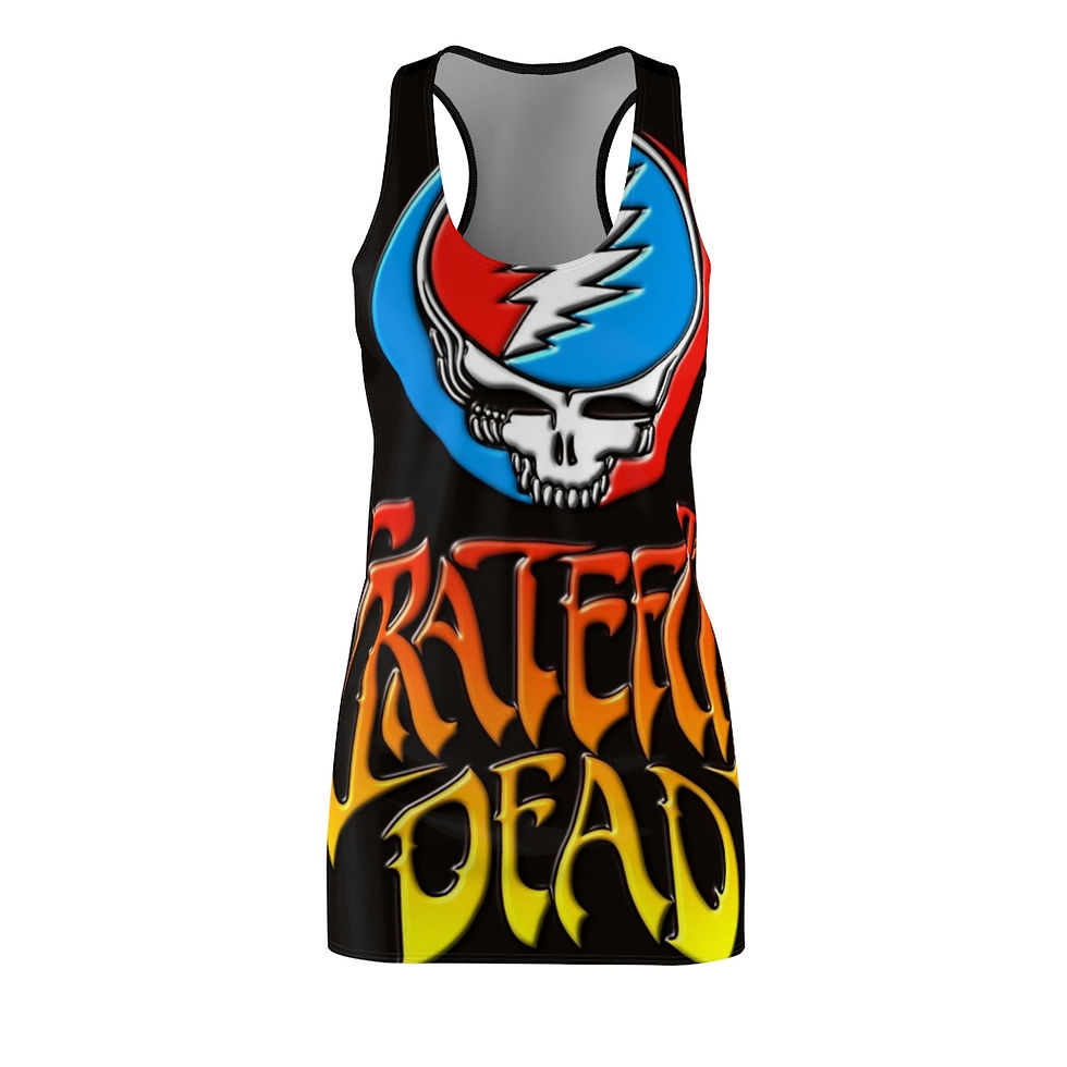 Women's Racerback Dress. Grateful Dead