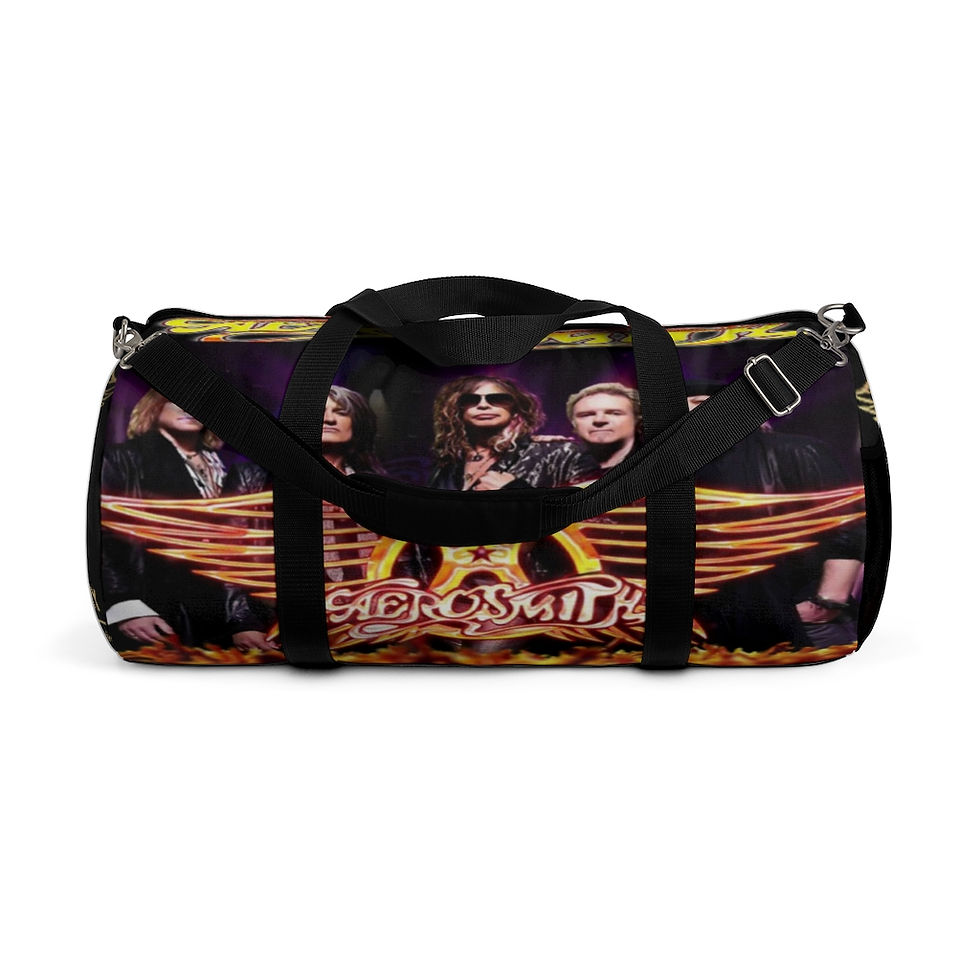 Thumbnail: Duffel Bag Aerosmith 50th Anniversary. Rare Limited Edition. Travel Bag