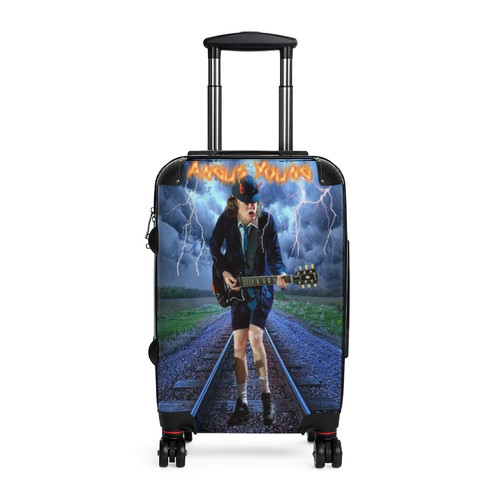 Cabin Suitcase AC DC Angus Young | Speak Your Mind