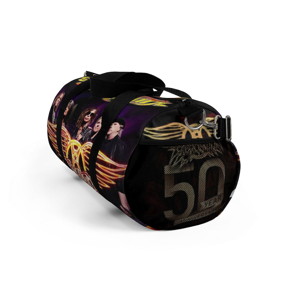 Thumbnail: Duffel Bag Aerosmith 50th Anniversary. Rare Limited Edition. Travel Bag