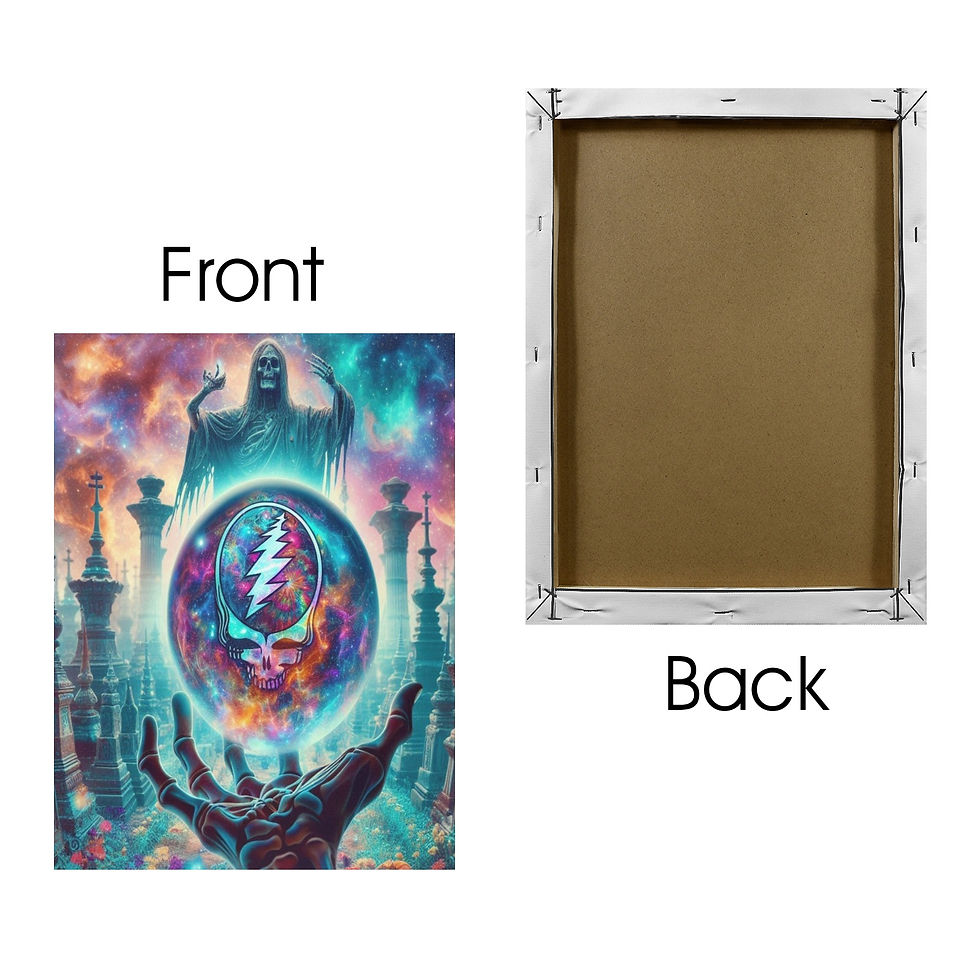 Thumbnail: 24"x32" Frame Canvas Print, Grateful Dead