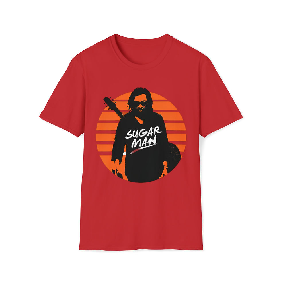 Thumbnail: Unisex Soft Cotton T-Shirt. Sixto Rodriguez. Sugar Man 