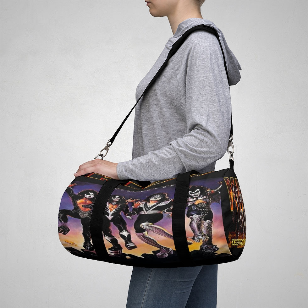 Thumbnail: Duffel Bag. Kiss Destroyer