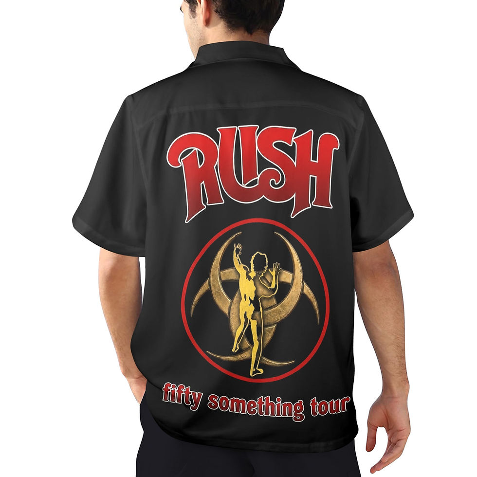 Thumbnail: Rush Hawaiian Shirt Fifty something tour