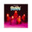 Thumbnail: Square Vinyl Stickers. Deep Purple. Burn