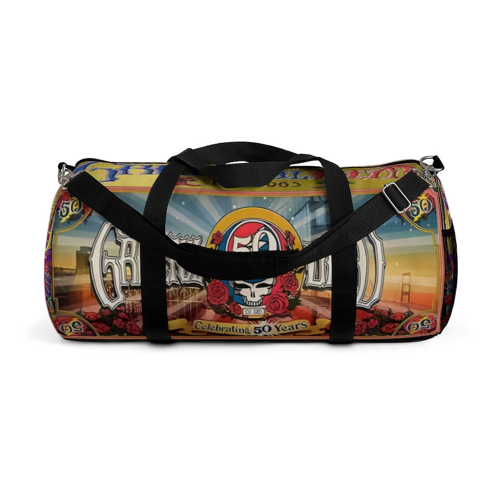 Thumbnail: Duffel Bag Grateful Dead 50th Anniversary. Rare Limited Edition Travel Bag