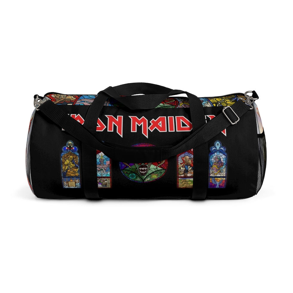 Thumbnail: Duffel Bag Iron Maiden Travel Bag. Rare Limited Edition