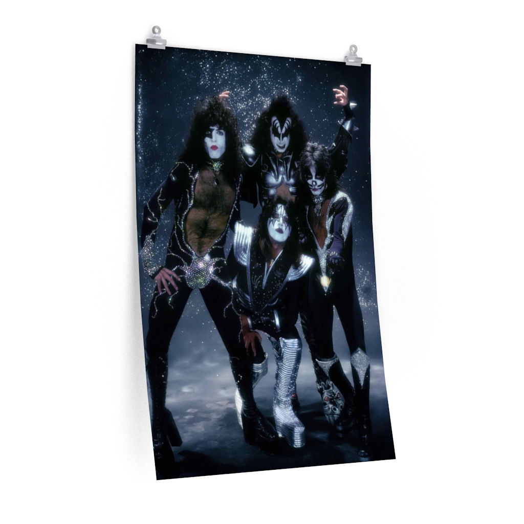 Vertical posters 24" x 36"  Kiss Rock Band