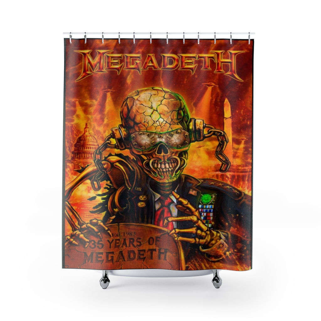 Shower Curtains. Megadeth