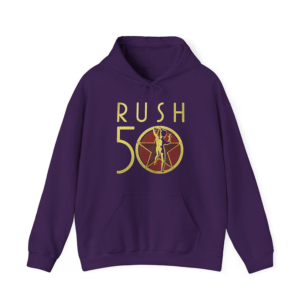 Thumbnail: Unisex Gildan Heavy Blend Hoodie. Rush R50 Tour 2026.
