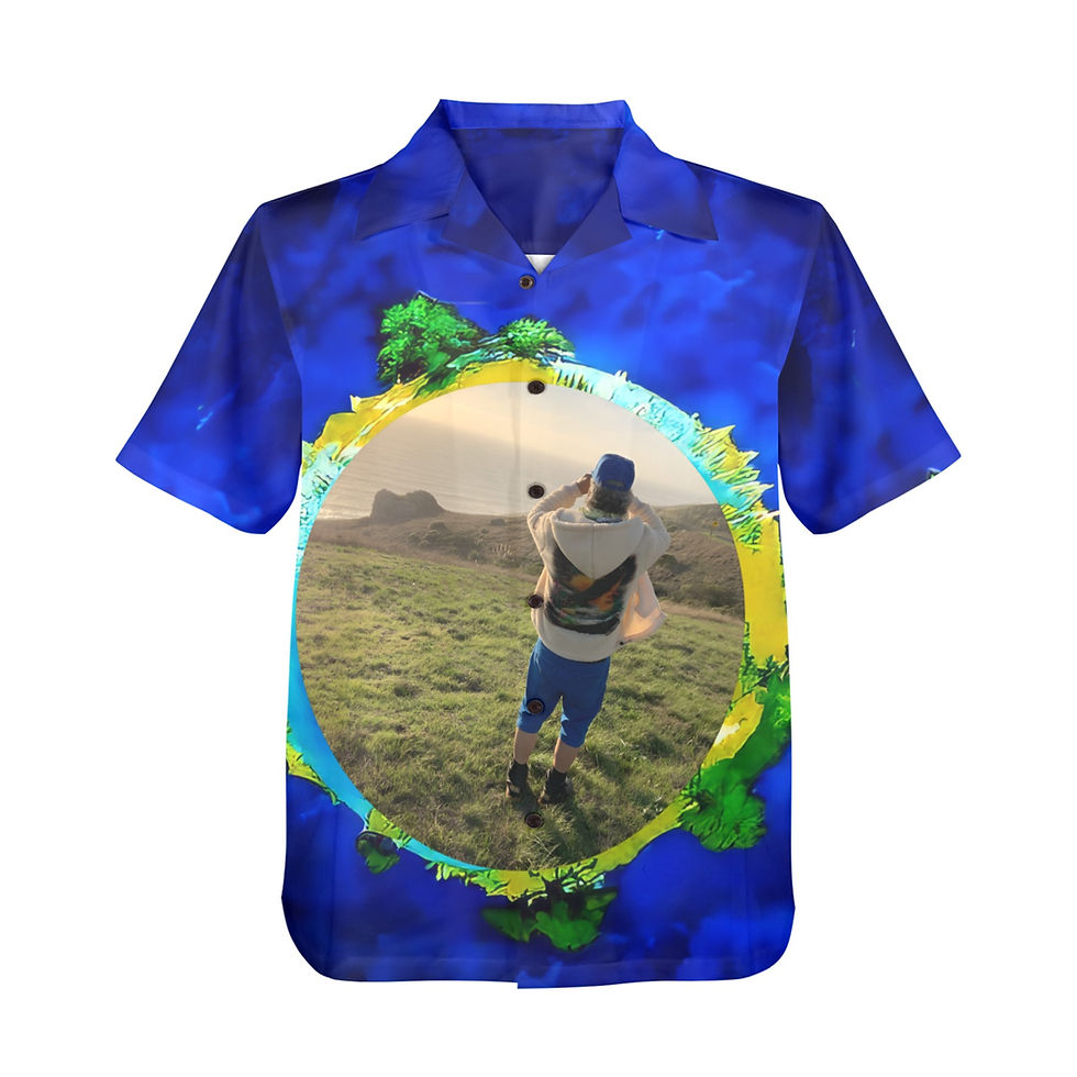 Men's All Over Print Hawaiian Shirt