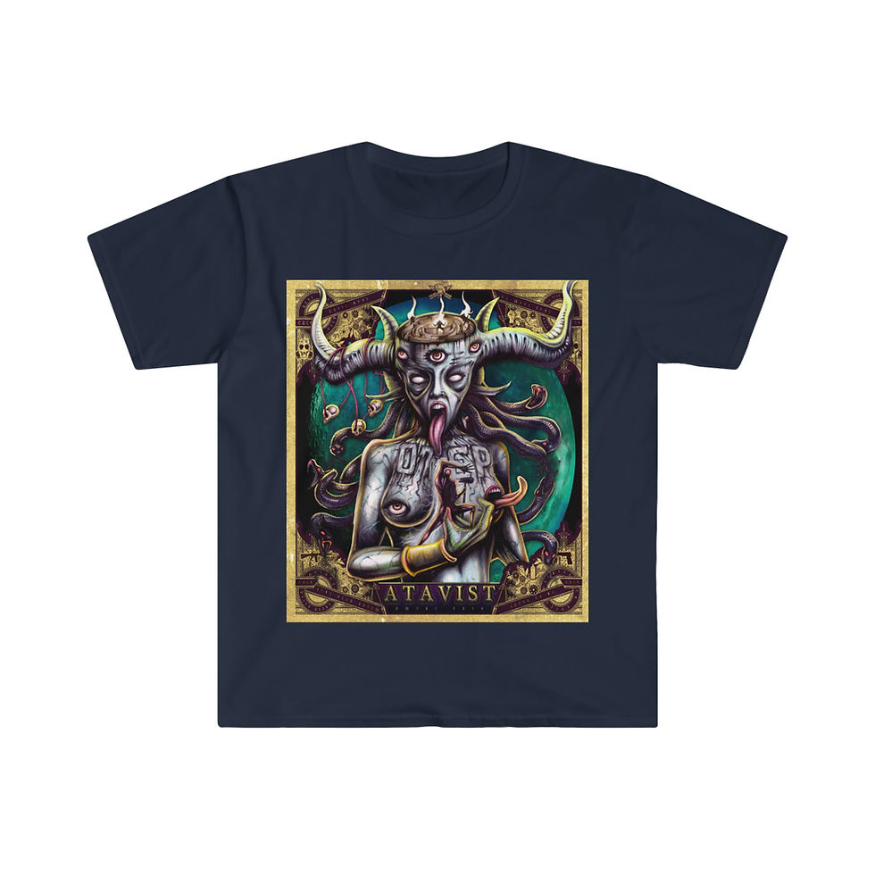 Thumbnail: Unisex Soft Cotton T-Shirt. Rock Band. Otep Atavist
