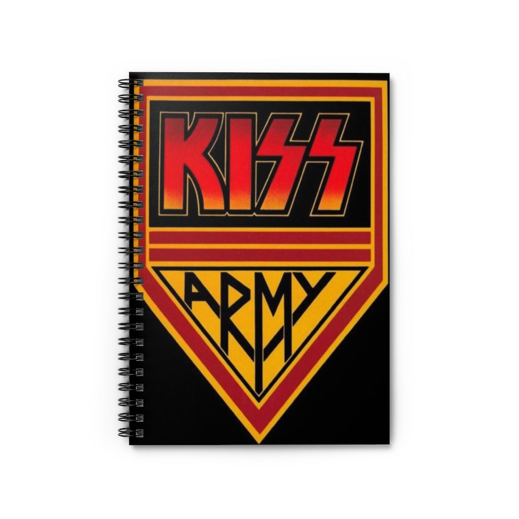 Spiral Notebook - Kiss Arny