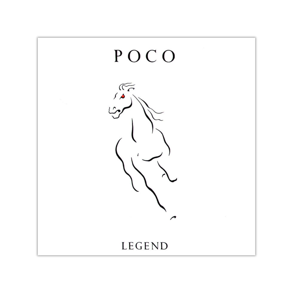 Square Vinyl Stickers. Poco Legend