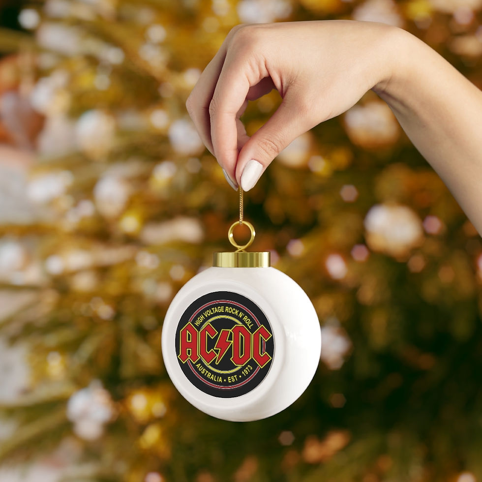 Thumbnail: Christmas Ball Ornament. AC DC