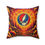 Thumbnail: Faux Suede Square Pillow with Cover. Grateful Dead