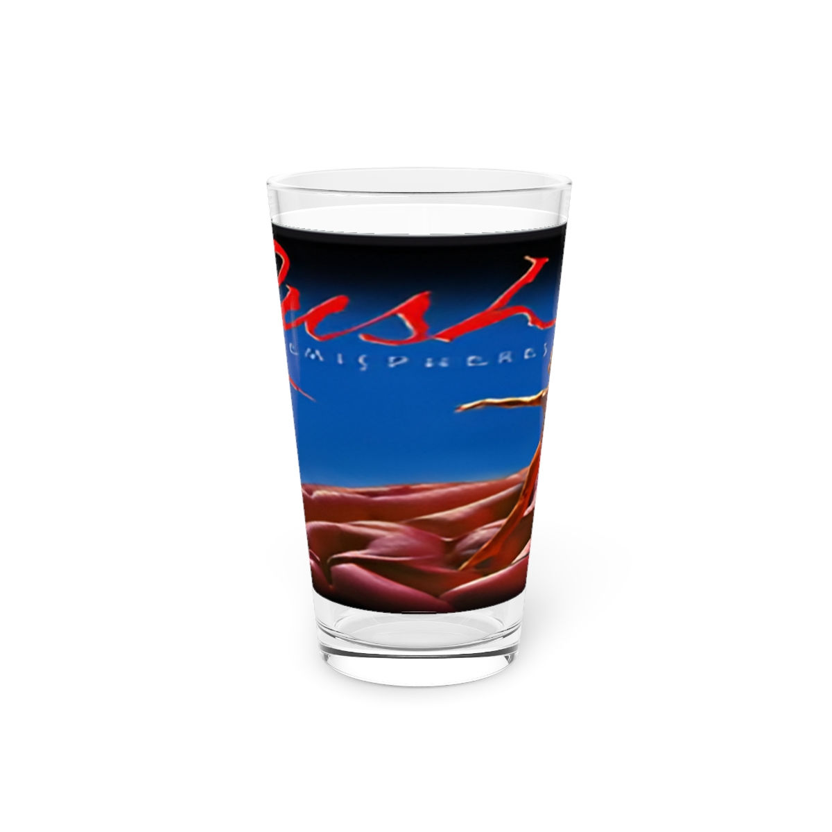 Beer Pint Glass, Rush