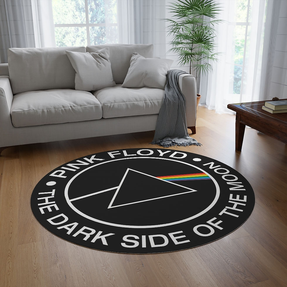 Thumbnail: Round Rug. Pink Floyd. Dark Side Of The Moon