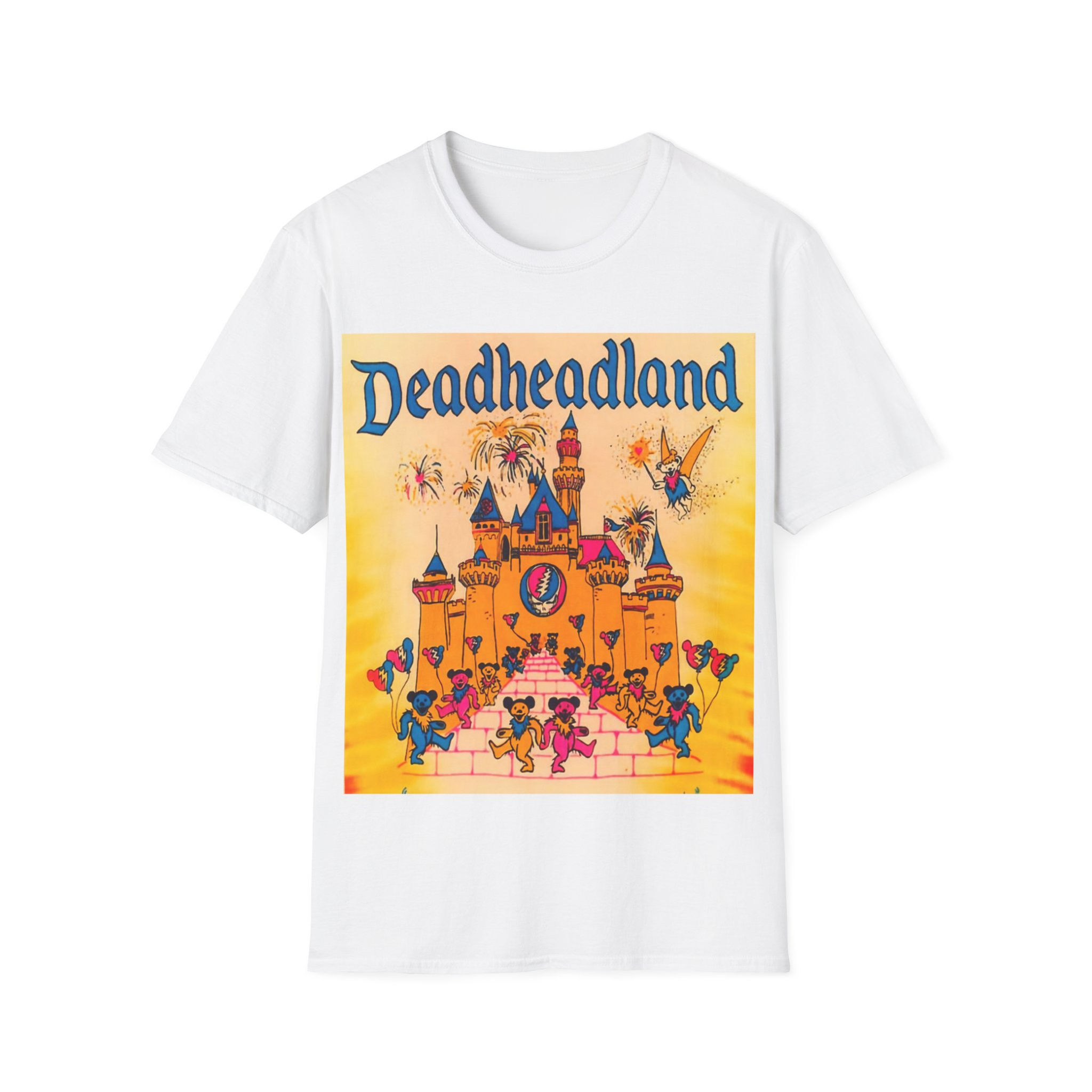 Soft Cotton T-Shirt. Grateful Dead