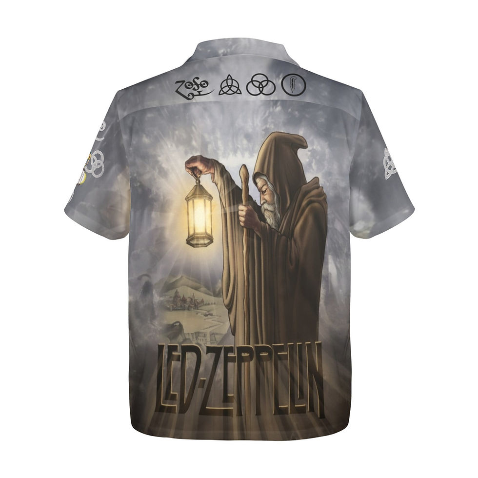 Thumbnail: Hawaiian Shirt Led Zeppelin. The Hermit