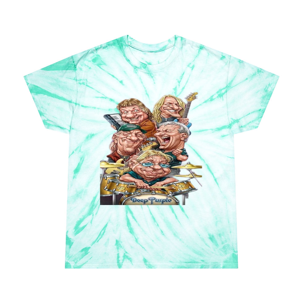 Thumbnail: Tie-Dye Tee, Deep Purple