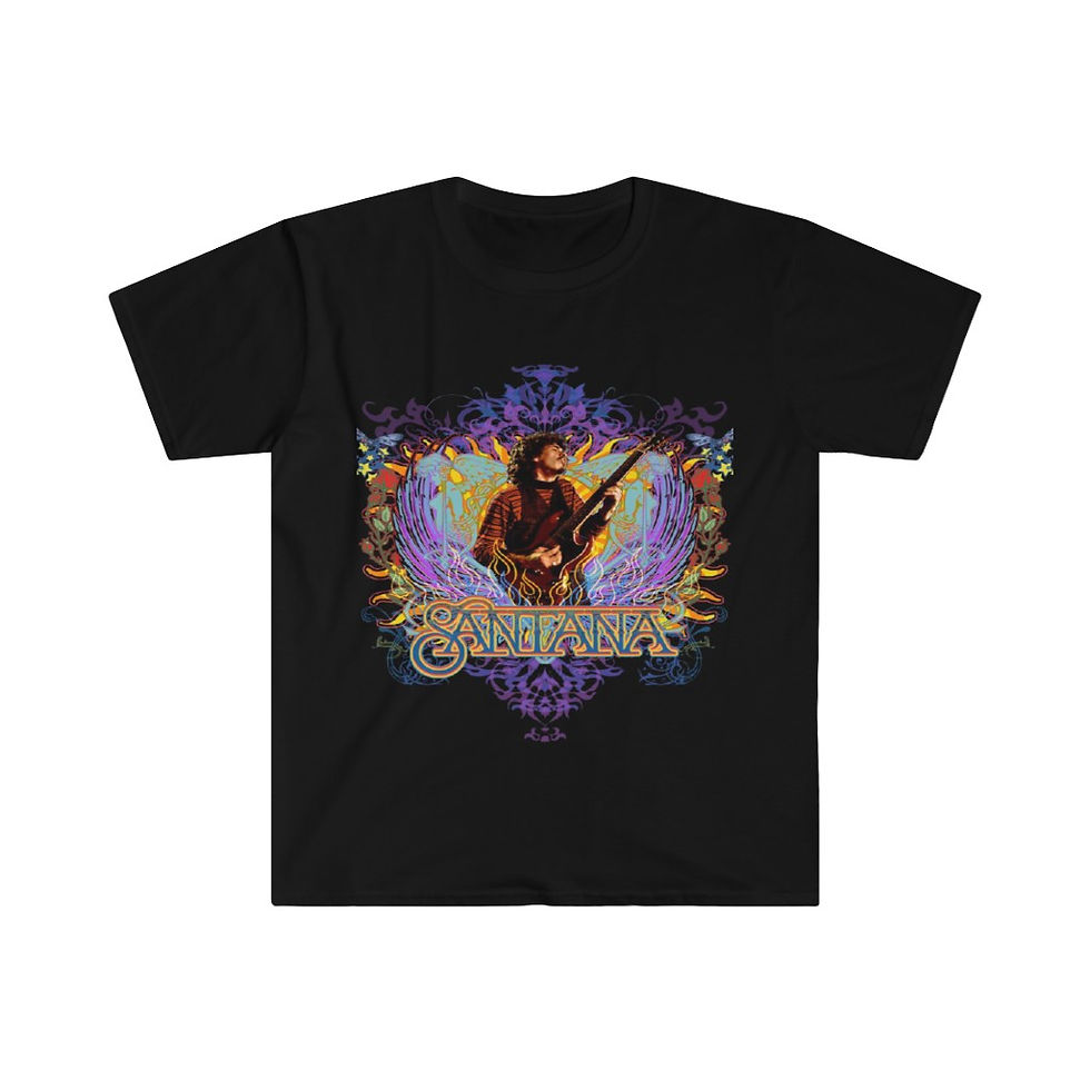 Soft Cotton T-Shirt. Santana