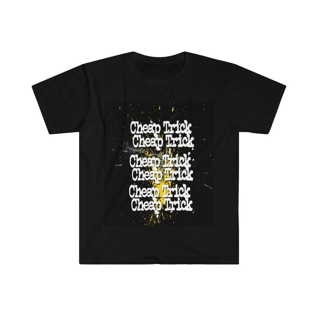 Soft Cotton T-Shirt. Cheap Trick