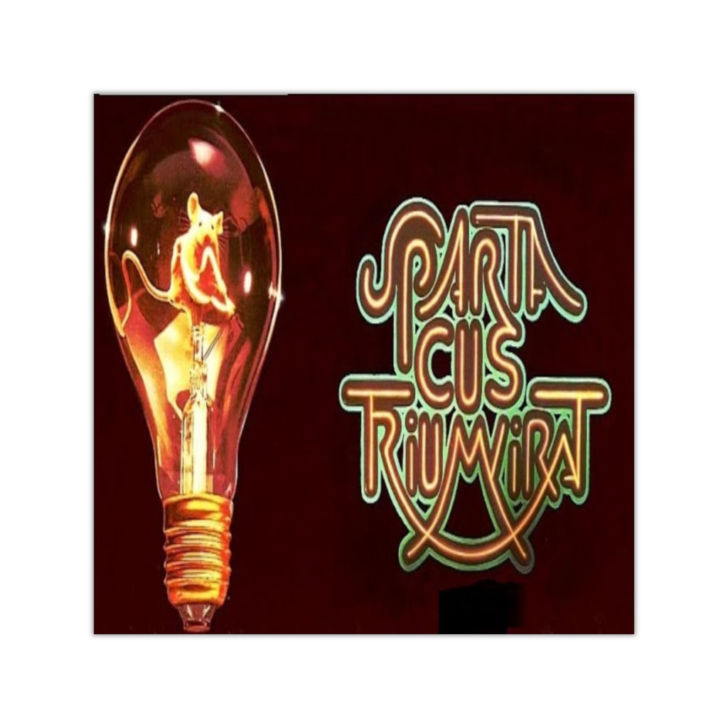 Square Vinyl Stickers. Triumvirat