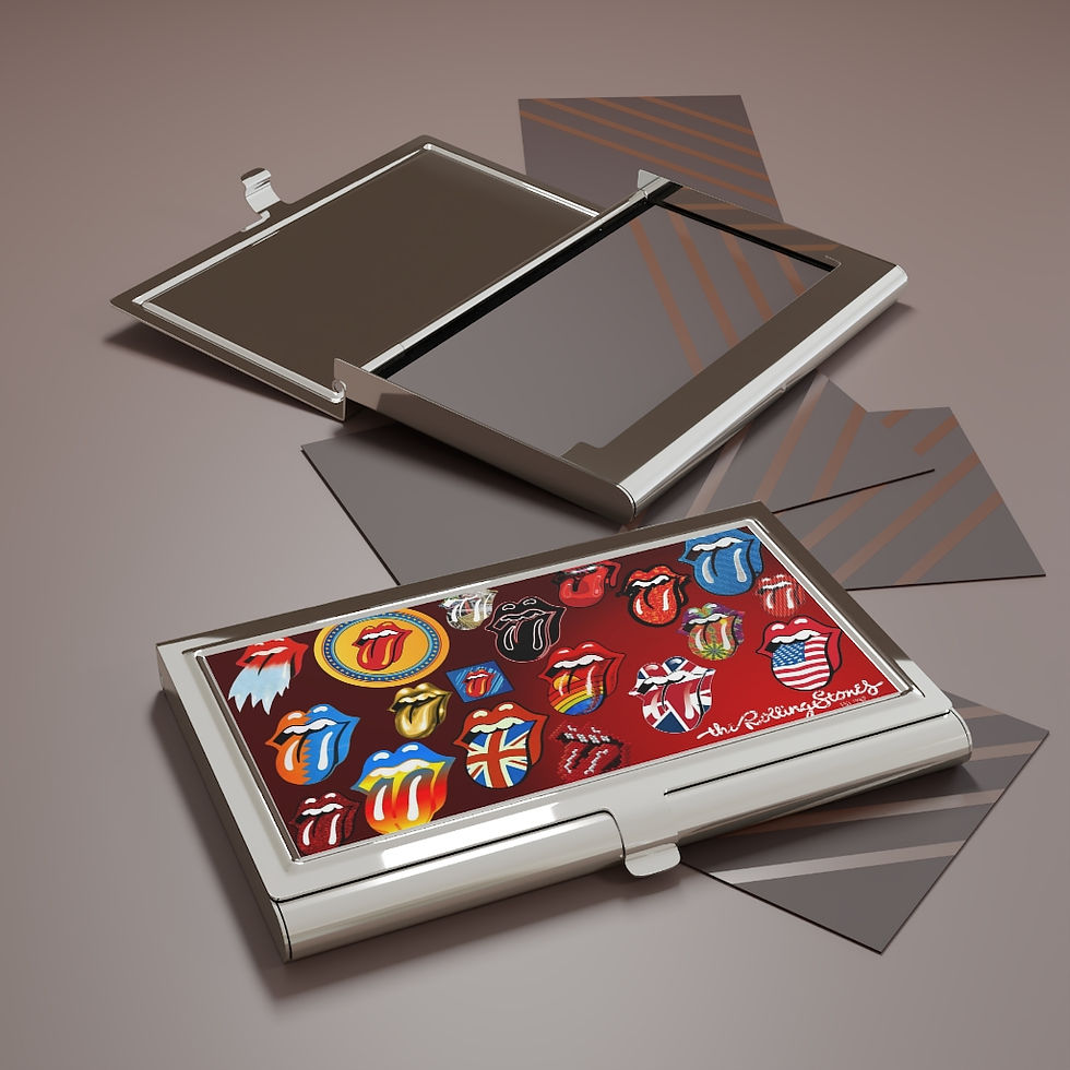 Thumbnail: Business Card Holder Rolling Stones