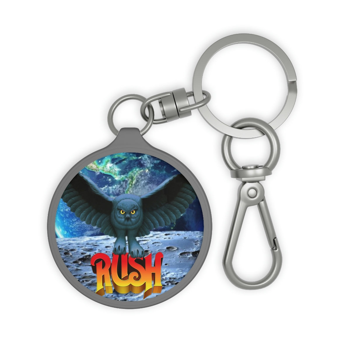 Key Ring. Rush Fly By Night