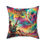 Thumbnail: Faux Suede Square Pillow with Cover. Grateful Dead