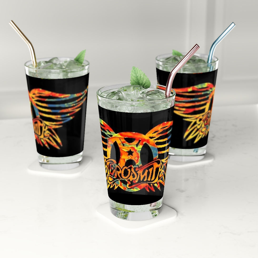 Thumbnail: Beer Pint Glass, Aerosmith