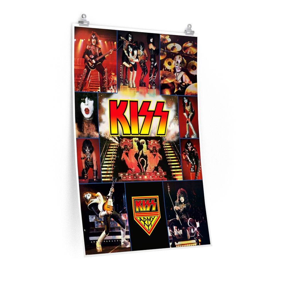 Kiss Rock Band Posters 24" x 36"