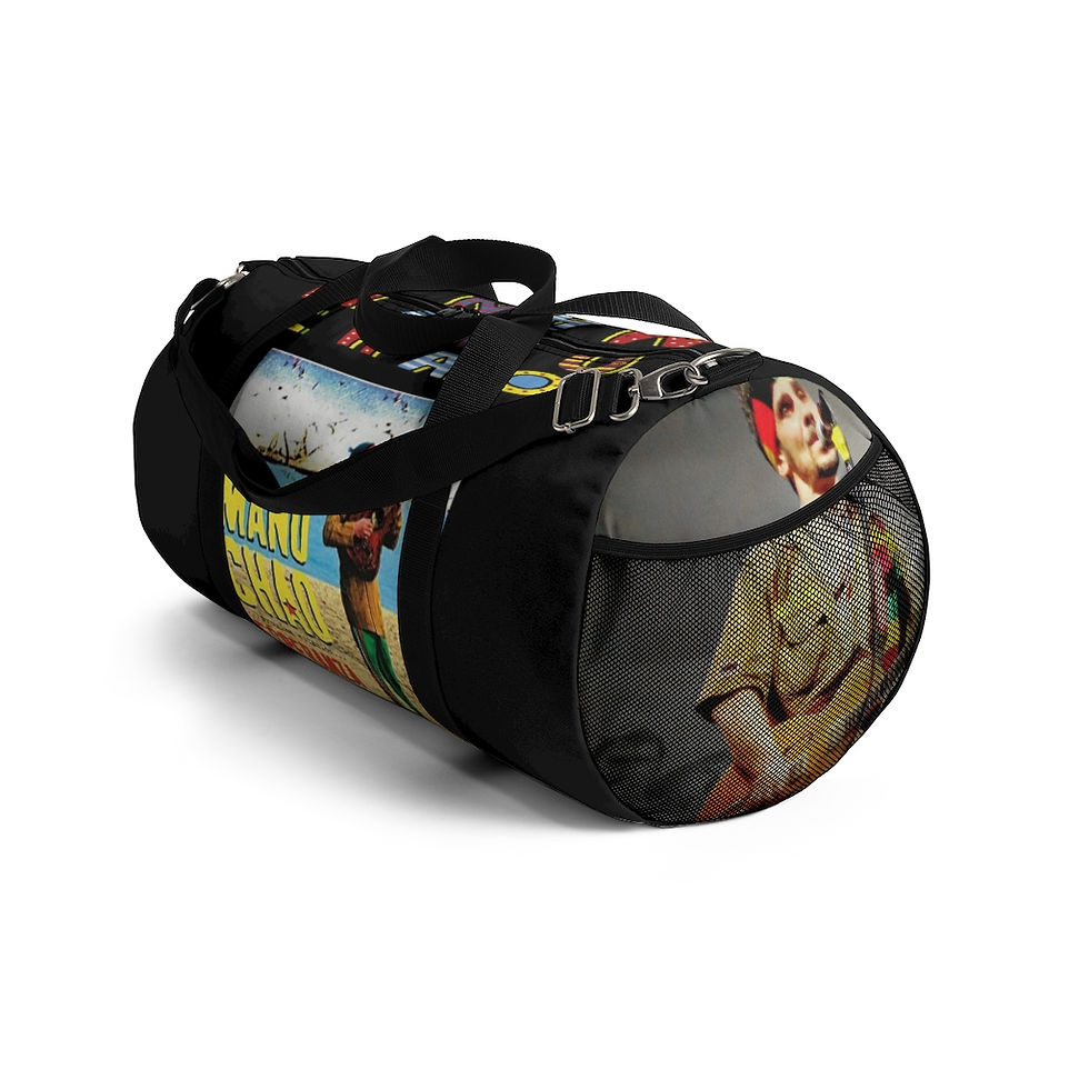Thumbnail: Duffel Bag Mano Negra, Manu Chao Travel Bag. Rare Limited edition