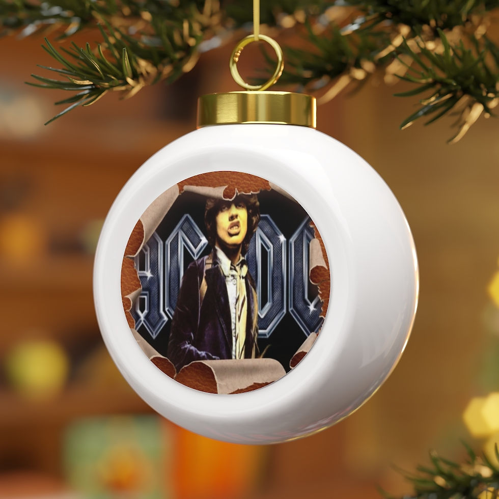 Thumbnail: Christmas Ball Ornament. AC DC