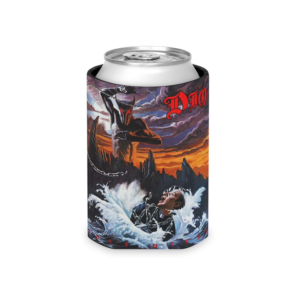 Can Cooler Koozie. Dio