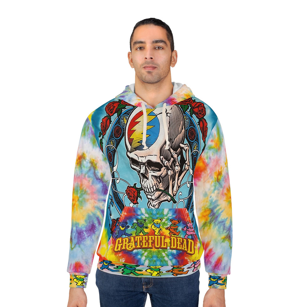 Thumbnail: Pullover Hoodie. Dancing Bears, Grateful Dead