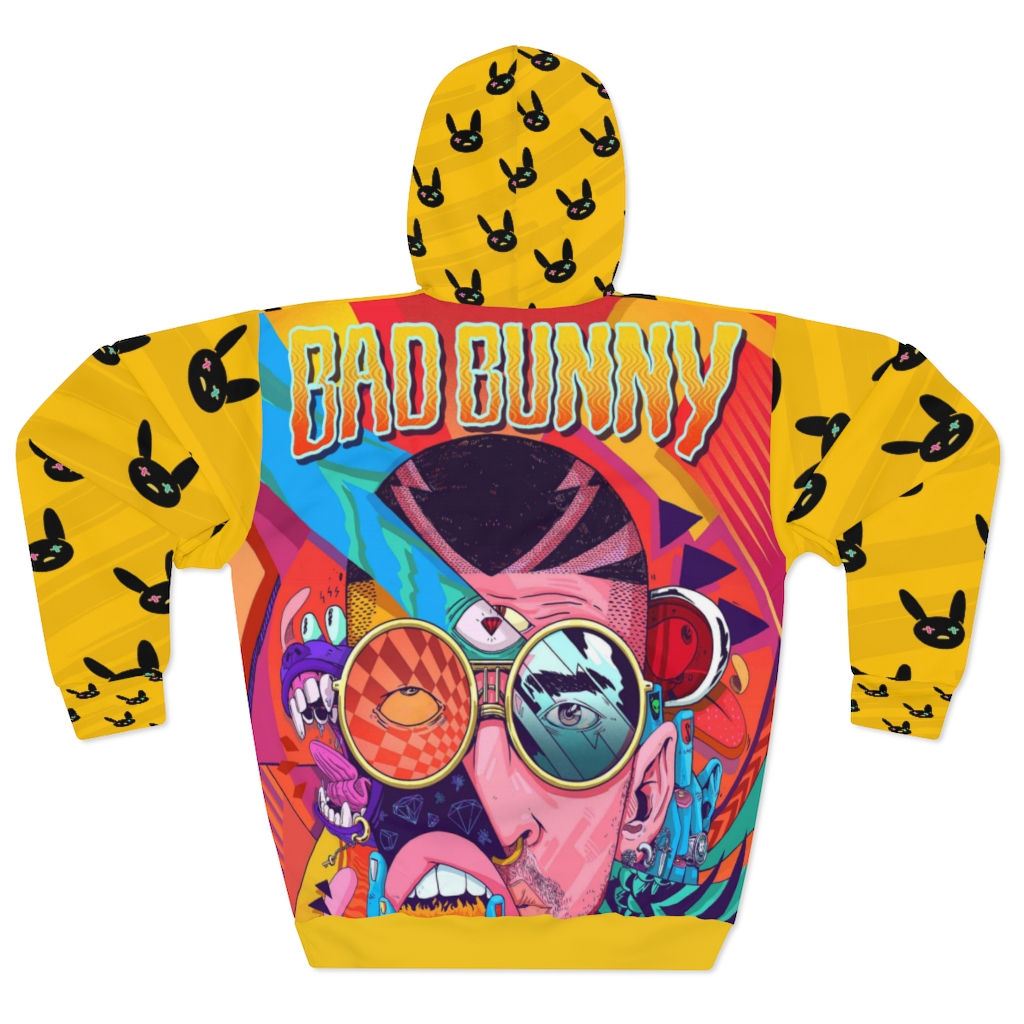 Bad Bunny Pullover Hoodies Rare Limited Edition.