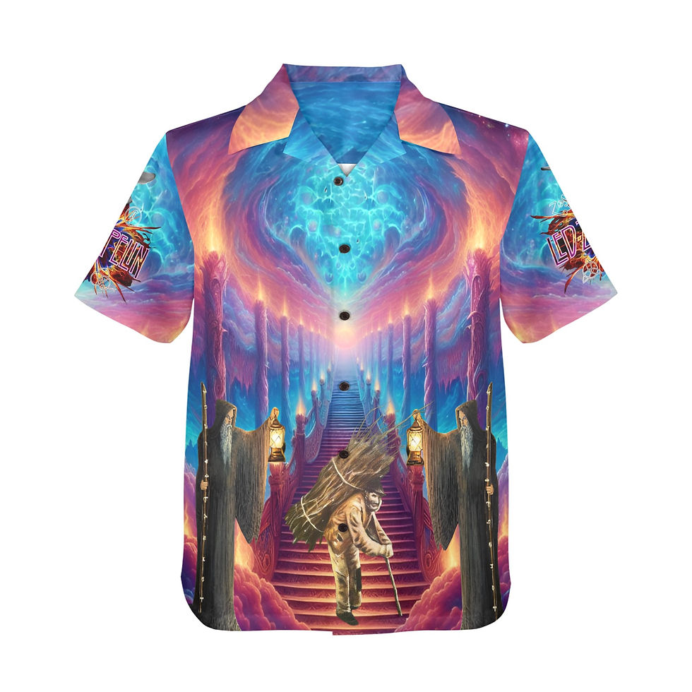Ron Hawaiian Shirt. Led Zep