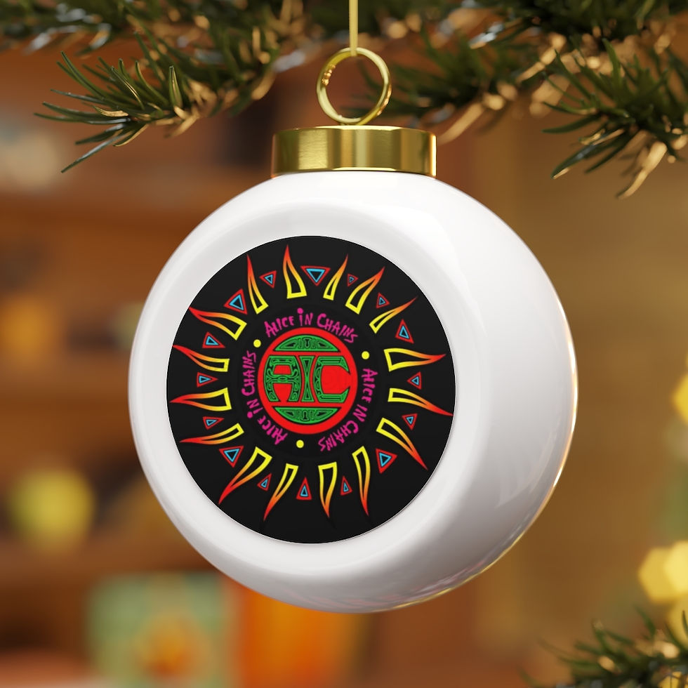 Thumbnail: Christmas Ball Ornament. Alice in chains