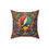 Thumbnail: Faux Suede Square Pillow with Cover. Grateful Dead
